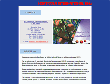 Tablet Screenshot of horticola.atlassib.ro